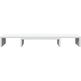  Stalak za monitor podesivi bijeli 80 x 24 x 10,5 cm drveni | shoptok.hr