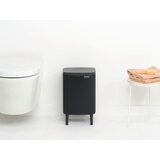 Brabantia Bo koš za smeti Hi, 7L - Matt Black | Shoptok.si