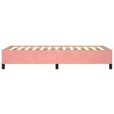  Za krevet ružičasti 100x200 cm baršunasti | shoptok.hr