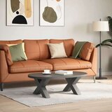  Noge za stolić u obliku slova X 2 kom antracit 50x(30-31) cm | shoptok.hr