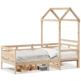  Dnevni krevet s krovom bez madraca 80 x 200 cm masivno drvo | shoptok.hr
