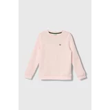 Lacoste Otroški pulover roza barva