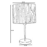 Opviq Stona lampa E27 Grlo, Hrast-Crna | Eponuda.ba