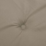  Jastuk za vrtnu klupu smeđesivi 100 x 50 x 3 cm tkanina Oxford | shoptok.hr