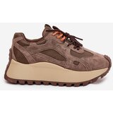 Big Star Leather Platform Sneakers Women's | ePonuda.com