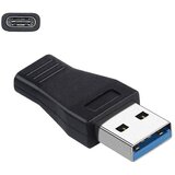 E-green Adapter USB 3.0 M - USB 3.1 Tip C F Black Cene