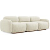 Makamii Krem sofa od bouclé tkanine 270 cm Ailani – Cijene