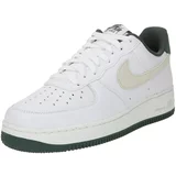 Nike Sportswear Niske tenisice 'Air Force' bež / tamno zelena / bijela