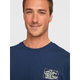 O'neill Majica temno modra / pastelno rumena / antracit / sivka | Shoptok.si