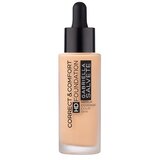 Gabriella Salvete correct & comfort tekući puder za besprijekoran i prirodni izgled 29 ml nijansa 102 sand | shoptok.hr