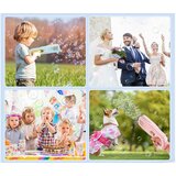  Pištolj za mjehuriće od sapunice s tekućinom, plavi | shoptok.hr