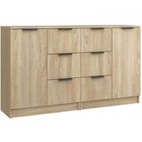  Komoda 2kom boja hrasta sonome 60x30x70cm od konstruiranog drva | shoptok.hr