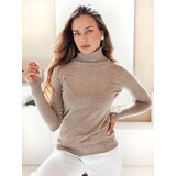 DStreet Damski sweter z golfem VANORIA beżowy Cijene