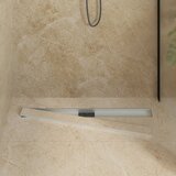  2 u 1 odvod za tuš Srebrno 90 cm Nehrđajući čelik 304 | shoptok.hr