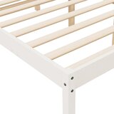  Krevet za starije osobe bijeli 180 x 200 cm bračni od borovine | shoptok.hr