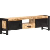 vidaXL TV omarica 140x30x40 cm robusten mangov les Cene