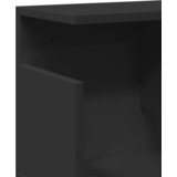  Zidni ormarić crni 100x20x30 cm od konstruiranog drva | shoptok.hr