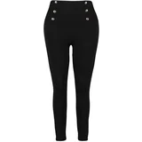 Trendyol Curve Plus Size Leggings - Black - High Waist