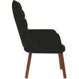  Stolica za opuštanje crna baršunasta | shoptok.hr
