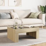  Stolić s beskonačnim LED svjetlima boja hrasta 70x50x30 cm | shoptok.hr
