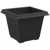  Saksije za biljke 24 pcs Crna 20 x 20 x 16 cm Plastika | shoptok.hr