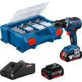 Bosch Akumulatorska bušilica/odvrtač GSR18V-52, 2x EXBA 18V-40 + GAL 18V-40 + L-Boxx, 06019S002C | Eponuda.com