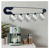 WALLXPERT metalna zidna kuka crna boja devran | ePonuda.com