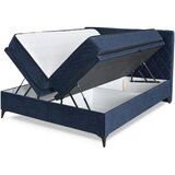 Hom`in POSTELJA Z VZMETNICO 164 cm x 200 cm , les, tekstil, leseni material modra | Shoptok.si