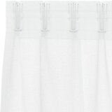 Voile zavjesa sa zavjesama 2 pcs Bijelo 245 x 140 cm Poliester | Eponuda.com