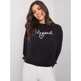 RUE PARIS Sweatshirt-RV-BL-7212.23P-black | Shoptok.si