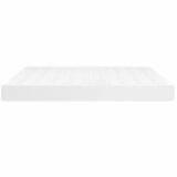  Madrac s džepičastim oprugama srednje tvrdoće bijeli 160x200x20 cm umjetne kože | shoptok.hr