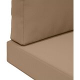  Zunanja blazina za kavč 3 pcs Taupe Poliester, (5000202302) | Shoptok.si
