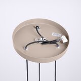 Nice Lamps Smeđe-siva viseća svjetiljka sa staklenim sjenilom ø 25 cm Orbital – | shoptok.hr