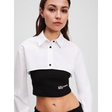Karl Lagerfeld jeans Bluza crna / bijela | shoptok.hr