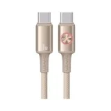KABEL HUAN SERIES USB-C NA USB-C 1,2M ZA IPHONE 60W SOLIDNO POLNJENJE, (5000334642)