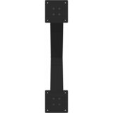  Noge za blagovaonski stol u obliku slova X, 2 kom, crne, 70 x (72-73) cm, čelik | shoptok.hr