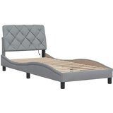  Okvir kreveta s LED-om bez madraca 80x200 cm od tkanine | shoptok.hr