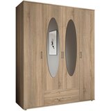 CARRYHOME omara s klasičnimi vrati, hrast sonoma | Shoptok.si