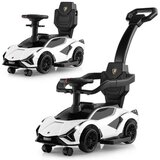  Pokretač Lamborghini, auto 3 u 1 s farovima, glazbom i prostorom za odlaganje, bijelo/crni | shoptok.hr