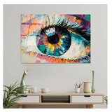 WALLXPERT dekorativna slika od kaljenog stakla eye (uv 179) 70 x 100 cm Cene