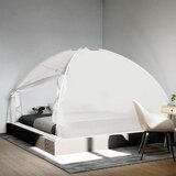  Komarnik Mongolia s vratima 220 mrežasti bijeli 200x200x135 cm | shoptok.hr