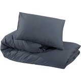  Set posteljine za poplun antracit 200x200 cm lagana mikrovlakna | shoptok.hr