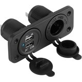 Peiying Ugradni auto punjač 2xUSB 3.1A sa utičnicom upaljača PY-CHR0002 Cene