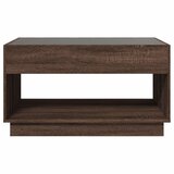  Stolić s beskonačnim LED svjetlima boja hrasta 90x50x50 cm | Eponuda.com