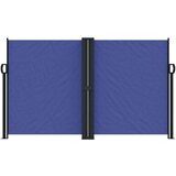 Zložljiva stranska tenda modra 140x1000 cm | Shoptok.si