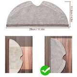INORCO Za Xiaomi Roborock S4 S5 S6 E4 Robotska Krtača HEPA Filter Mop Krpa, (21874009) | Shoptok.si