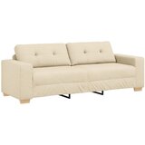 SOFA 3 pcs Krema 221 x 80 x 80 cm Platnasta tkanina | Eponuda.ba