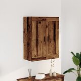 Maison Chic Stenska omarica - Zidna omarica starinski les 69,5x34x90 cm inženirski les iu1293, (22062909) | Shoptok.si