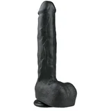 Dildo 29,5 cm, črn