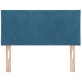 Uzglavlje Tamno plava 100 cm Baršun - Tamno plava 100 cm Nizak uzglavlju | shoptok.hr